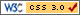 Valid CSS 2.0